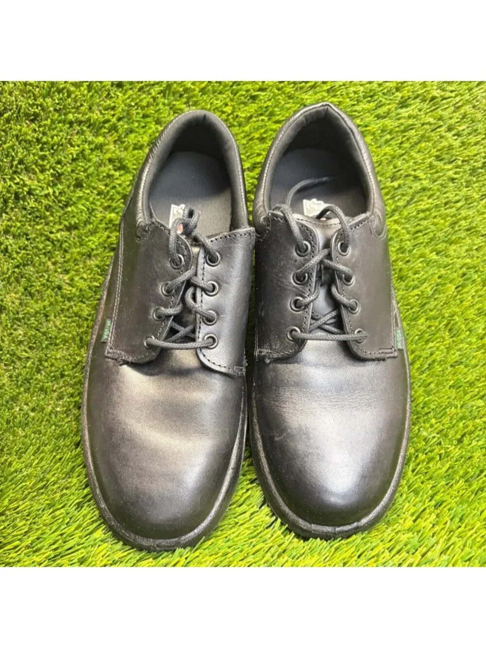 Rocky TMC 5000 Mens Size 9.5E Black Leather Slip-Resistant Oxford Work Shoes